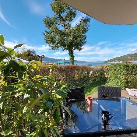 Studio Les Pieds Dans L'Eau Au Bord Du Lac D'Annecy Duingt Exterior foto